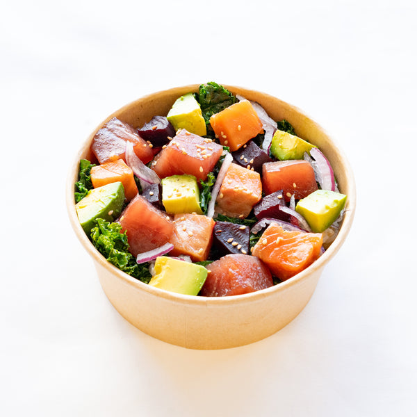 雑穀米と海鮮＆アボカドのライスボウル