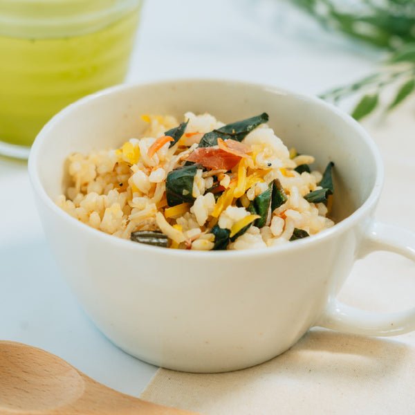 梅じゃこと野菜の具沢山ライス								 								